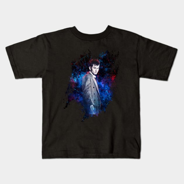 Galaxy Style 12 Kids T-Shirt by ZuleYang22